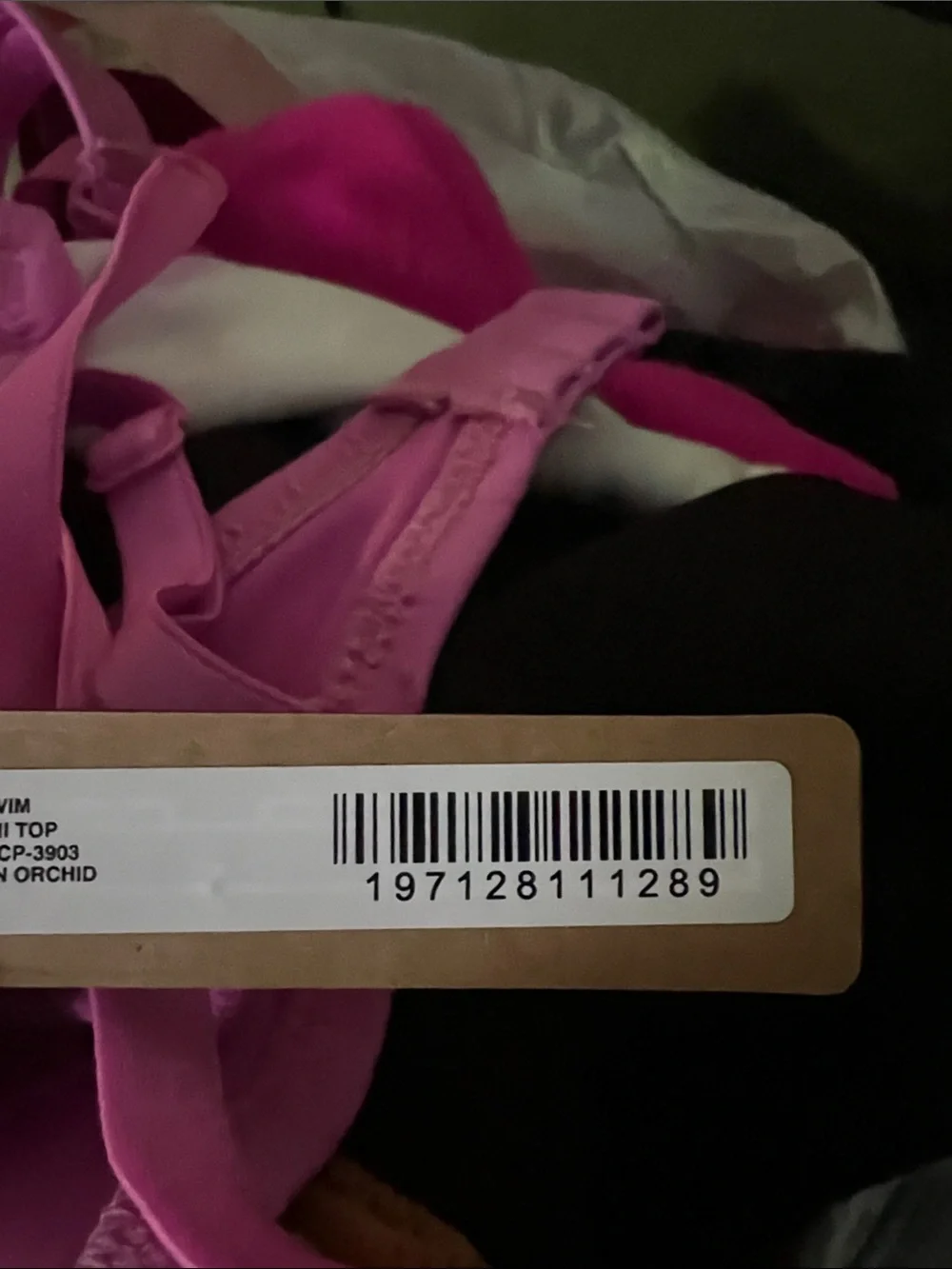 SKIMS Neon Orchid Pink Corset Bikini Top